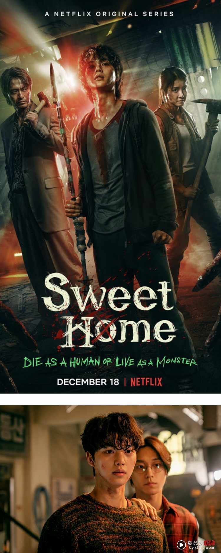 《Sweet Home》官宣开拍第二、三季！ 宋江、李阵郁、李是英、高旻示全回归 娱乐资讯 图1张